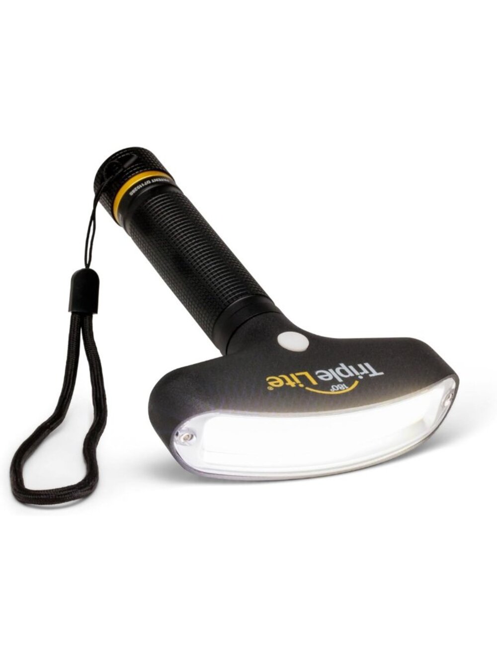 Rechargeable 1000 Lumens LED Flashlight - 180° Wide Beam, USB-C, Water Resistant